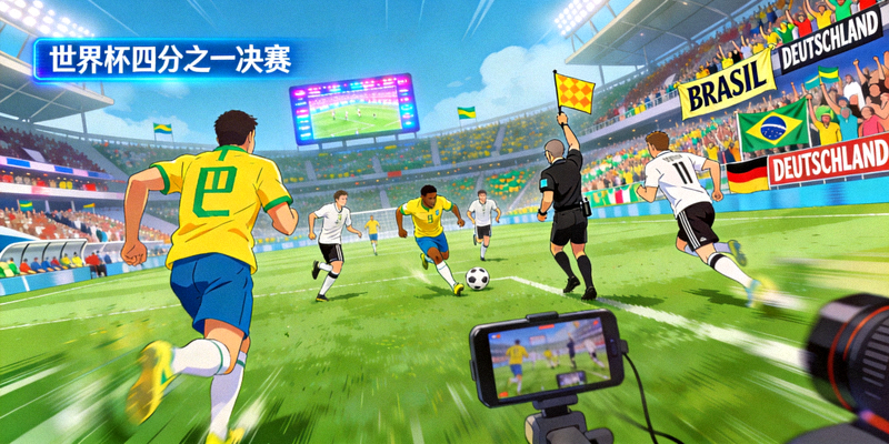 世界杯四分之一决赛巴西对阵德国赛事直播